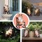 Solar Garden Statues Bunny Statue Easter Bunny Decorations Outdoor Resin Rabbit Garden Statue with Light Garden Decor Lawn Decorations 4.5 * 2.5 * 5.5 Inch Easter Gifts for Women